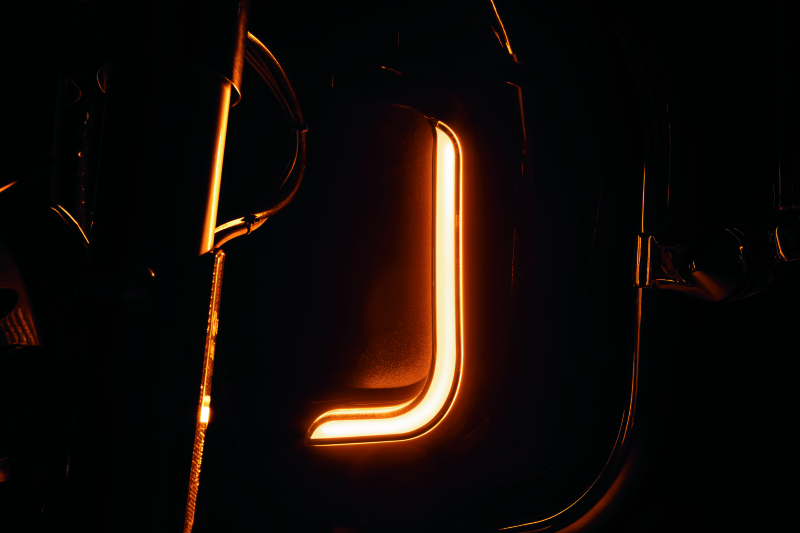 Load image into Gallery viewer, Kuryakyn Tracer LED Fairing Lower Accents Black
