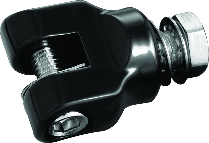 Load image into Gallery viewer, Kuryakyn Short Magnum Peg Mounts With 1/2in-13 Mounting Bolts Black
