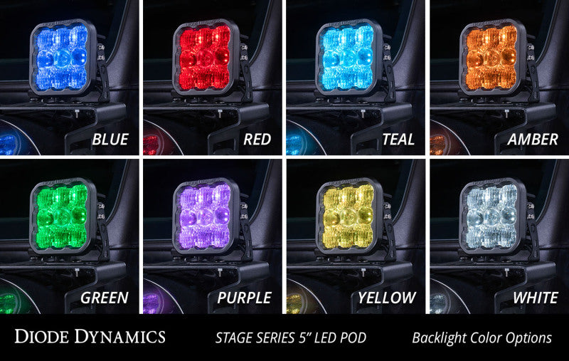 Load image into Gallery viewer, Diode Dynamics SS5 LED Pod Pro - White Combo (Pair)
