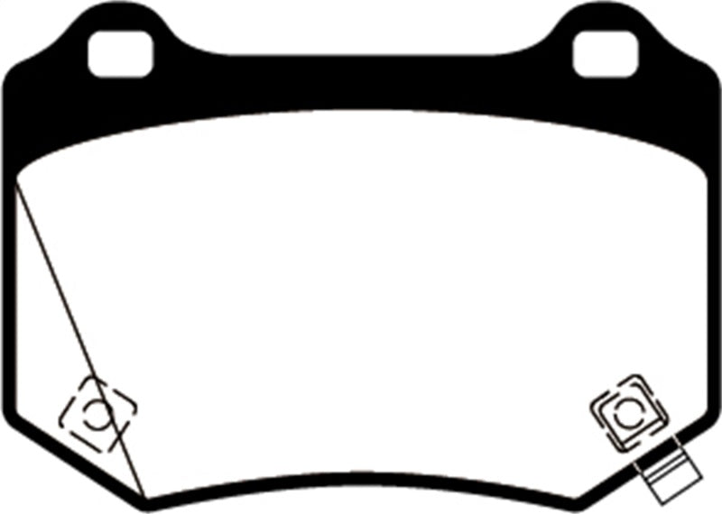 Load image into Gallery viewer, EBC 2018+ Subaru WRX STI 2.5L Turbo Bluestuff Rear Brake Pads
