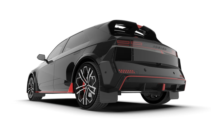 Load image into Gallery viewer, Rally Armor 2025+ Hyundai Ioniq 5 N Black Mud Flap w/ Metallic Black Logo
