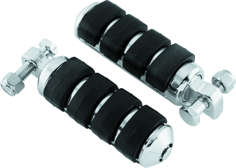 Load image into Gallery viewer, Kuryakyn ISO Peg Small With Male Adapter Chrome (Pair)
