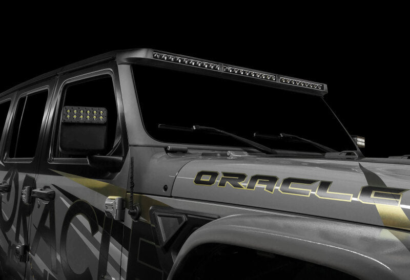 Load image into Gallery viewer, Oracle Jeep Wrangler JL/Gladiator JT Integrated Windhsiled LED Light Bar System
