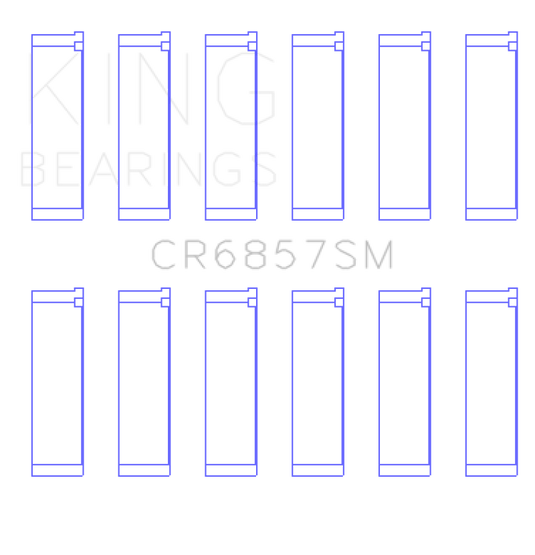 King Chrysler Pentastar 3.6L ERB V6 (Size STD) Connecting Rod Bearing Set