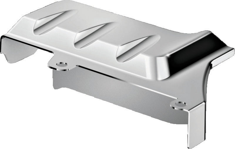 Load image into Gallery viewer, Kuryakyn Rear Cylinder Base Cover For 02-06 Touring Models Chrome
