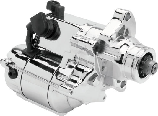 Twin Power 07-17 Big Twins +06 Dyna Exc M8 1.4 Kw Starter Chrome Replaces H-D 31618-06A