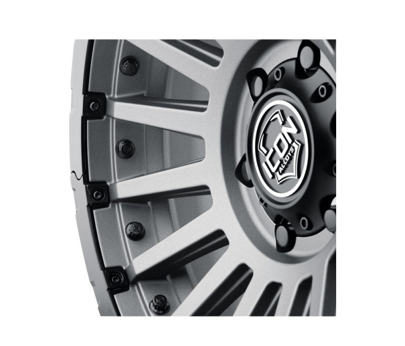Load image into Gallery viewer, ICON Recon Pro 17x8.5 6x5.5 0mm Offset 4.75in BS 106.1mm Bore Charcoal Wheel
