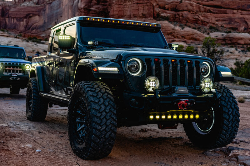 Load image into Gallery viewer, Oracle Jeep Wrangler JL/Gladiator JT Integrated Windhsiled LED Light Bar System
