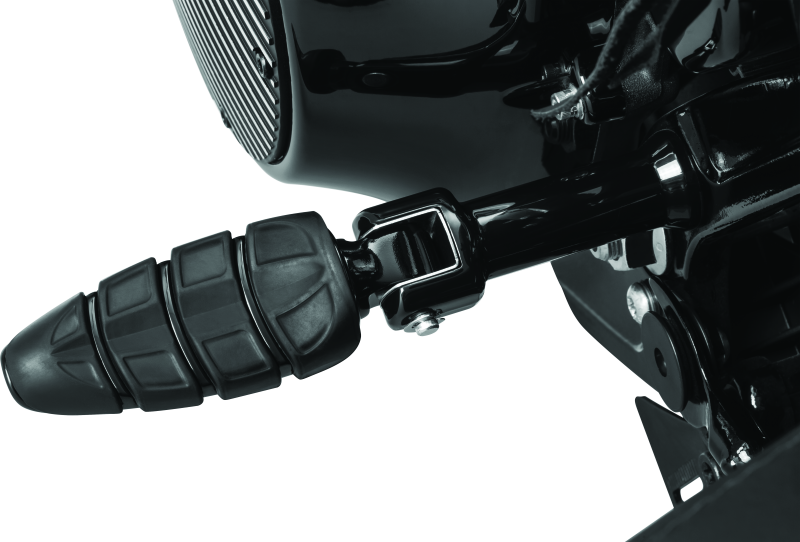 Load image into Gallery viewer, Kuryakyn Splined Passenger Peg Adapter Black
