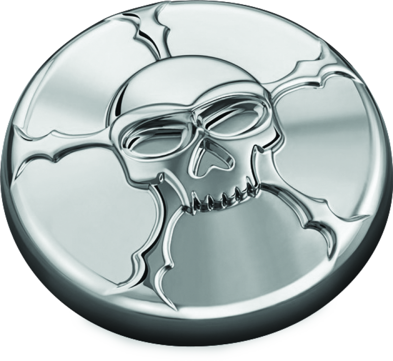Load image into Gallery viewer, Kuryakyn Zombie Gas Cap Vented Chrome
