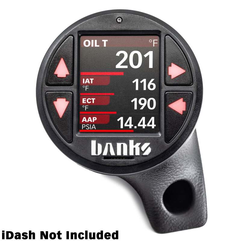 Load image into Gallery viewer, Banks Power 18-23 Jeep Wrangler/Gladiator - iDash Stealth Single Gauge Pod Kit
