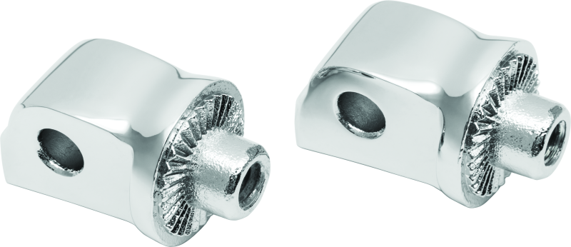 Load image into Gallery viewer, Kuryakyn Splined Passenger Peg Adapter Chrome
