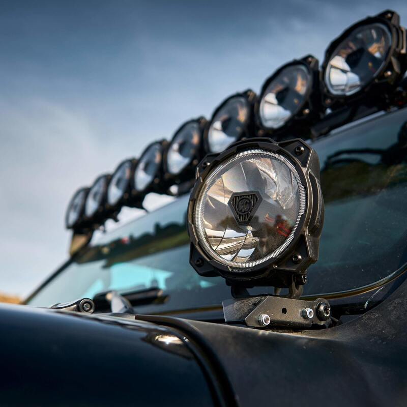 Load image into Gallery viewer, KC HiLiTES Gravity Titan LED 6in. - Pair Pack (Spot Beam)

