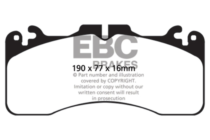 Load image into Gallery viewer, EBC 2016+ Lexus GS-F Bluestuff Front Brake Pads
