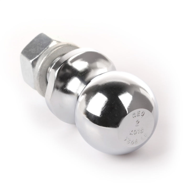 Load image into Gallery viewer, Rugged Ridge 2in Trailer Hitch Ball 1in Dia Shank Chrome
