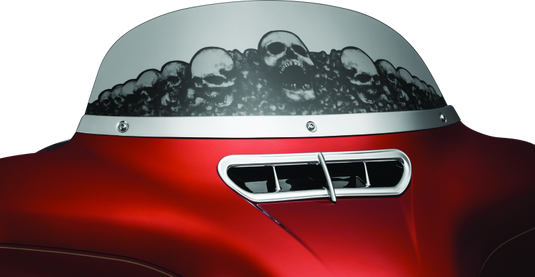 Kuryakyn Smooth Windshield Trim 14-Up Touring Chrome