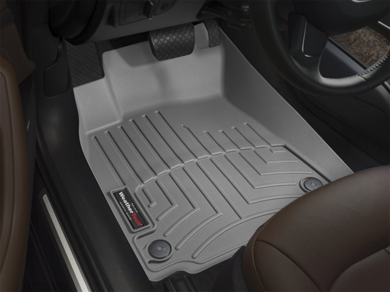 Load image into Gallery viewer, WeatherTech 99-07 Ford F250/F350/F450/F550 Super Duty Regular Cab Front FloorLiner - Grey
