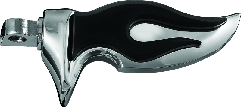 Load image into Gallery viewer, Kuryakyn Flamin Peg With Male Mount Adapter Chrome
