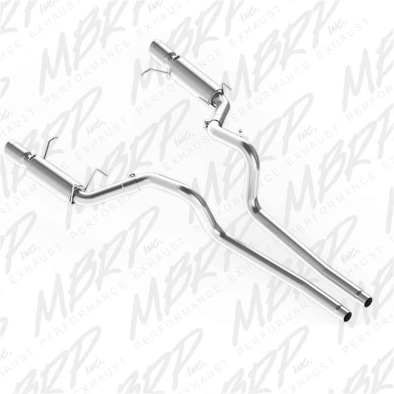 Load image into Gallery viewer, MBRP 11-14 Ford Mustang GT 5.0L Dual Split Rear Race Version AL 3in Cat Back Exhaust System
