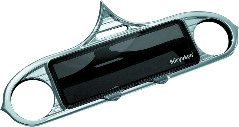 Load image into Gallery viewer, Kuryakyn Stereo Accent 96-13 FL Touring Models Chrome
