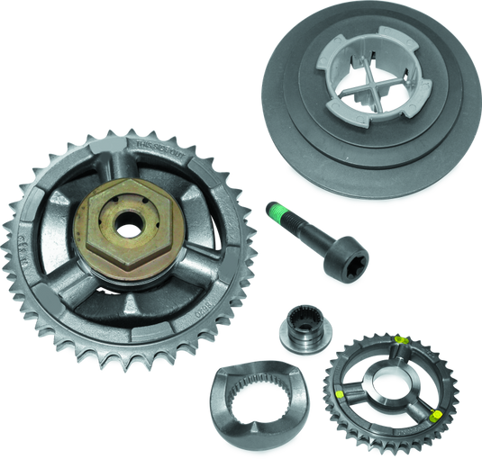 Twin Power 07-17 FLH FLT FXST FLST Compensator Sprocket Kit S.E. Style Requires 09 Up Style Rotor