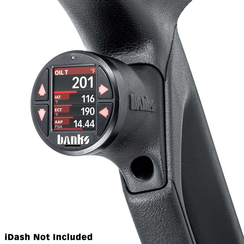 Load image into Gallery viewer, Banks Power 18-23 Jeep Wrangler/Gladiator - iDash Stealth Single Gauge Pod Kit
