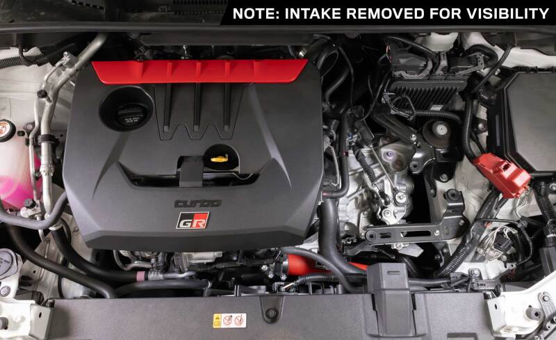Load image into Gallery viewer, K&amp;N 23-24 Toyota GR Corolla L3 1.6L Charge Pipe Kit - Wrinkle Red
