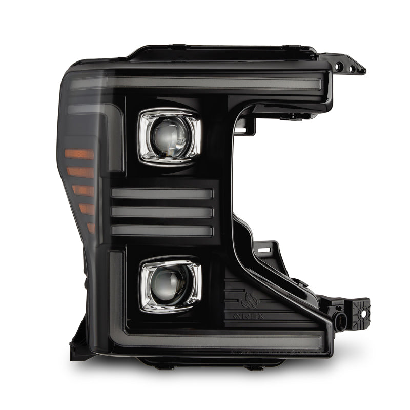 Load image into Gallery viewer, AlphaRex 20-22 Ford F150 Pro-Series Projector Headlights Black w/ Activation Light / Seq. Sig. / DRL
