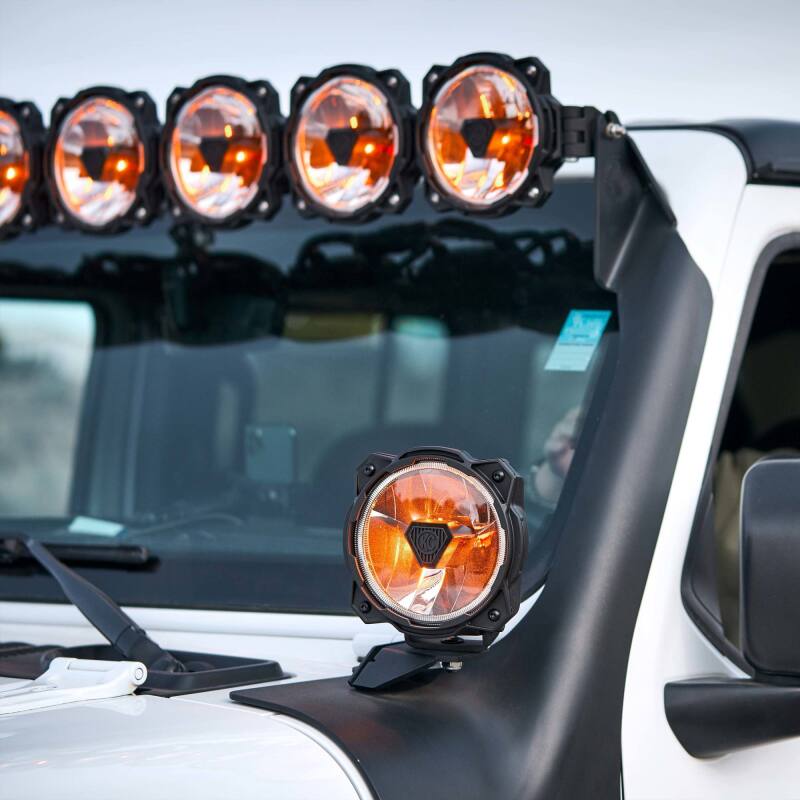 Load image into Gallery viewer, KC HiLiTES Gravity Titan LED 6in. - Pair Pack (Spot Beam)
