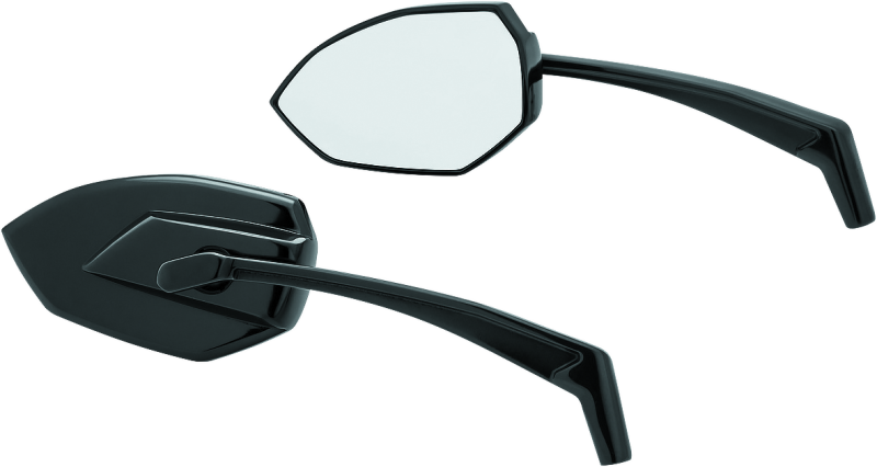 Load image into Gallery viewer, Kuryakyn Phantom Mirrors Gloss Black

