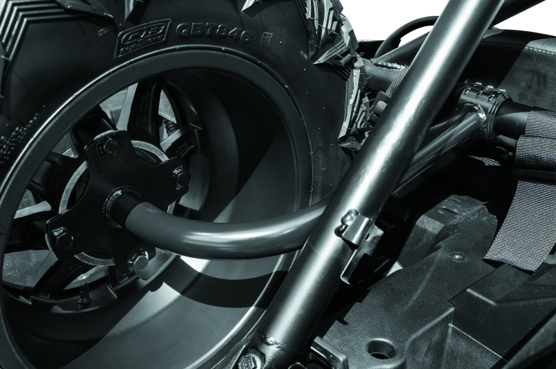 Load image into Gallery viewer, DragonFire Racing Spare Tire Carrier - Fits Polaris RZR XP Models 14-22
