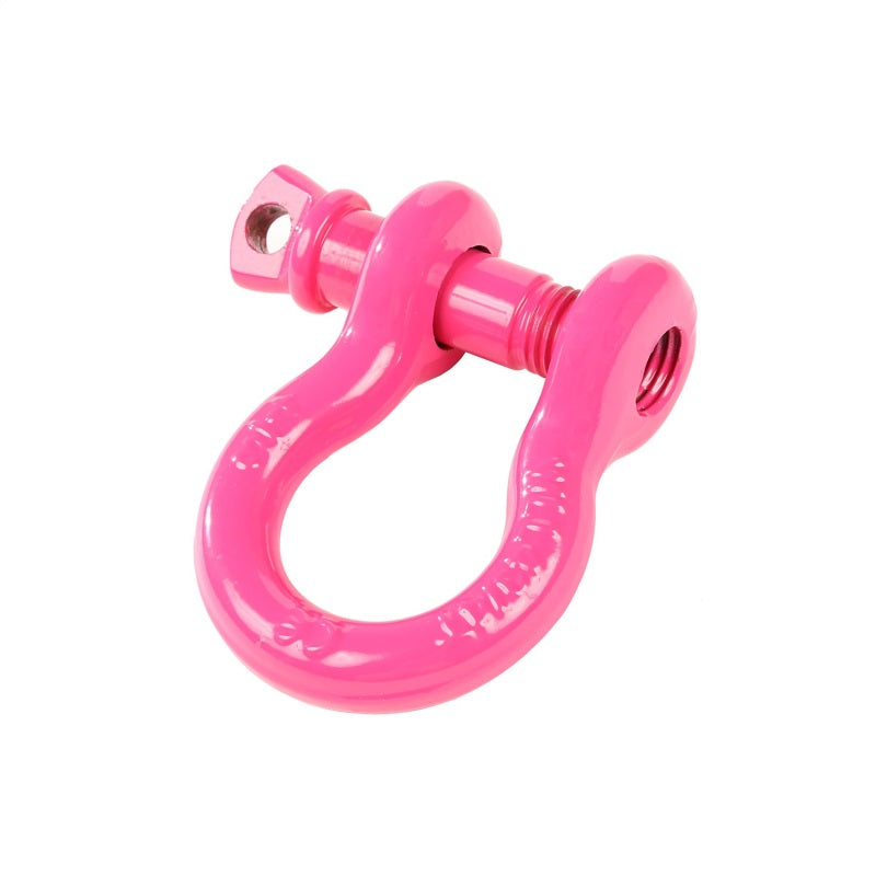 Load image into Gallery viewer, Rugged Ridge Pink 9500lb 3/4in D-Shackle
