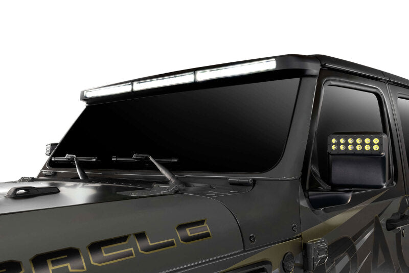 Load image into Gallery viewer, Oracle Jeep Wrangler JL/Gladiator JT Integrated Windhsiled LED Light Bar System
