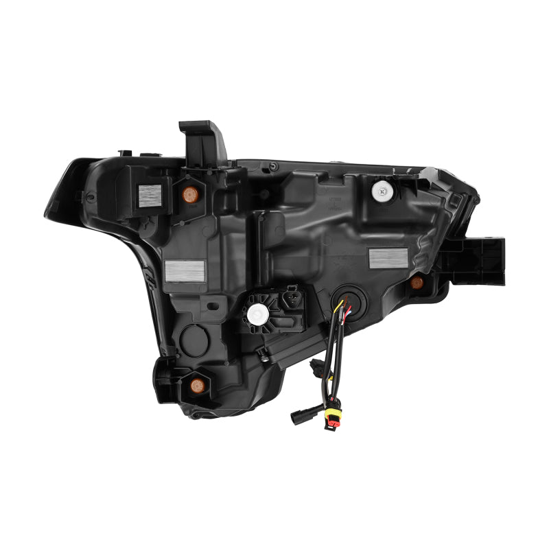 Load image into Gallery viewer, AlphaRex 22-23 Toyota Tundra NOVA-Series Headlights Alpha-Black w/Amber DRL - Req 810029 OR 810030
