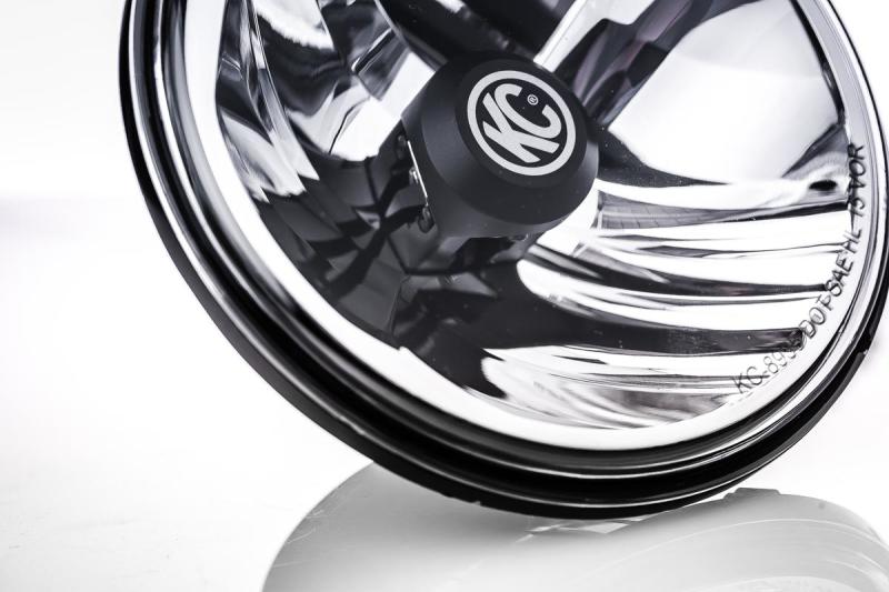 Load image into Gallery viewer, KC HiLiTES 07-18 Jeep JK 7in. Gravity LED DOT Approved Replacement Headlight (Single)
