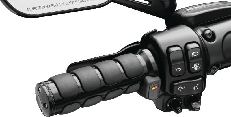 Load image into Gallery viewer, Kuryakyn Heated ISO Grips Dual Cable Gloss Black
