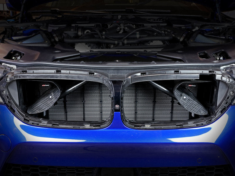 Load image into Gallery viewer, aFe Momentum Black Series Carbon Fiber Dynamic Air Scoop - BMW M5 (F90) 18-19

