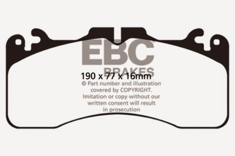 Load image into Gallery viewer, EBC 2016+ Lexus GS-F Bluestuff Front Brake Pads
