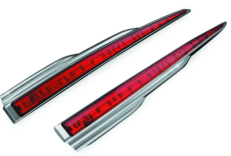 Load image into Gallery viewer, Kuryakyn Rear Light Bars For Trikes Chrome
