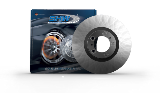 SHW 05-09 Volkswagen Touareg 3.2L/4.2L w/330mm Rotors Right Front Smooth MB Brake Rotor (7L6615302P)