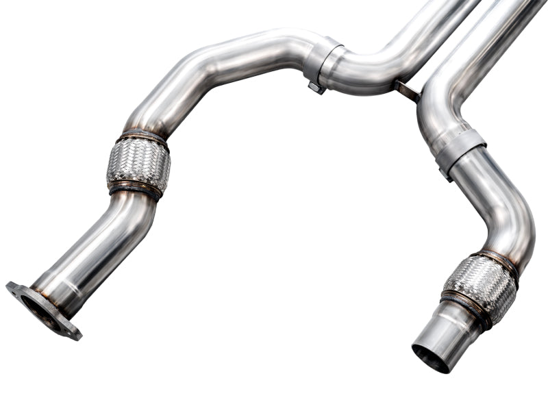 Load image into Gallery viewer, AWE Tuning 2021+ Cadillac CT4-V Blackwing SwitchPath Exhaust - Diamond Black Tips
