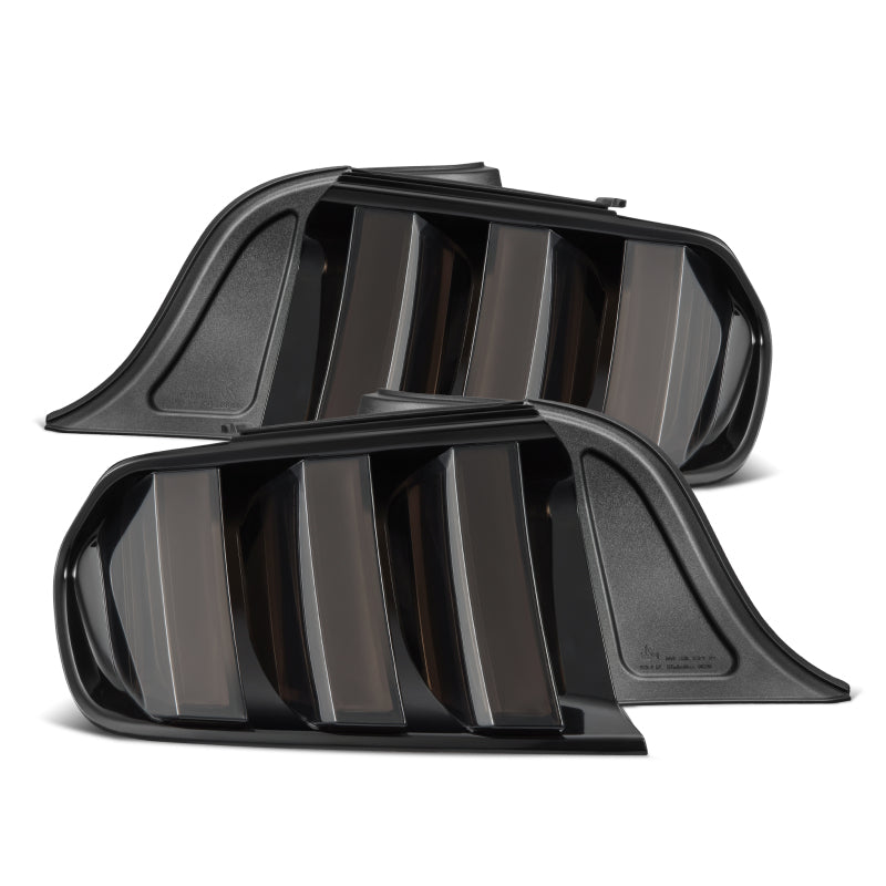 Load image into Gallery viewer, AlphaRex 15-23 Ford Mustang NOVA-Series Prismatic LED Tail Lights Alpha-Black
