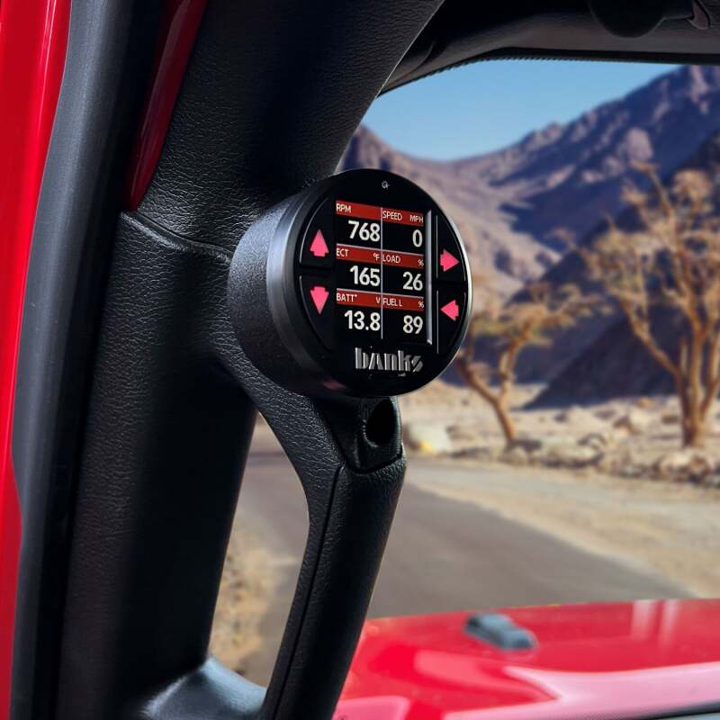 Load image into Gallery viewer, Banks Power 18-23 Jeep Wrangler/Gladiator - iDash Stealth Single Gauge Pod Kit
