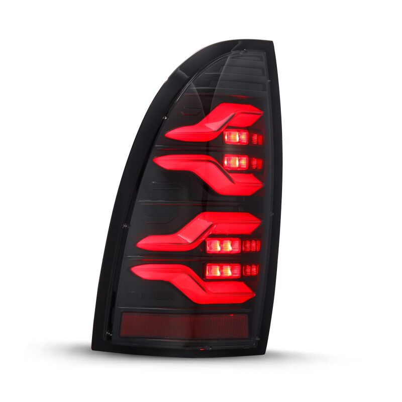 Load image into Gallery viewer, AlphaRex 05-15 Toyota Tacoma LUXX LED Taillights Alpha Blk w/Activ Light/Seq Signal

