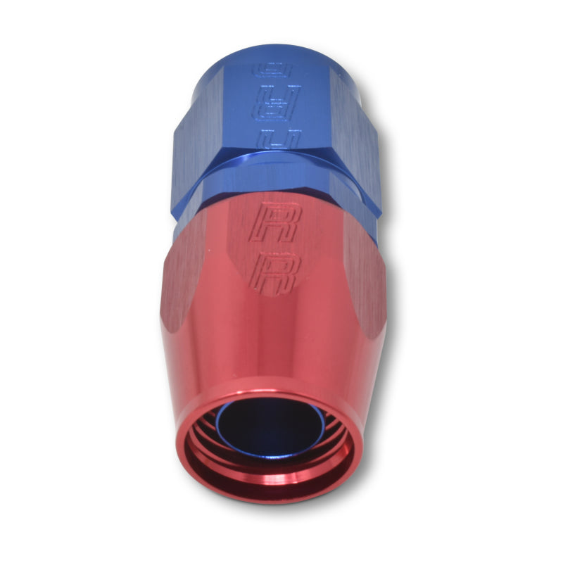 Load image into Gallery viewer, Russell Performance -6 AN Red/Blue Straight Full Flow Hose End
