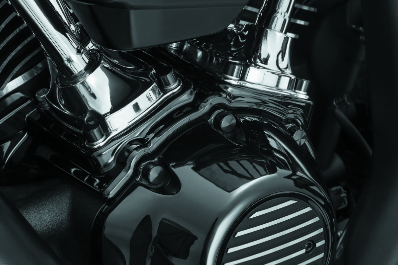 Load image into Gallery viewer, Kuryakyn Kool Kaps Engine Kit Milwaukee-8 Gloss Black
