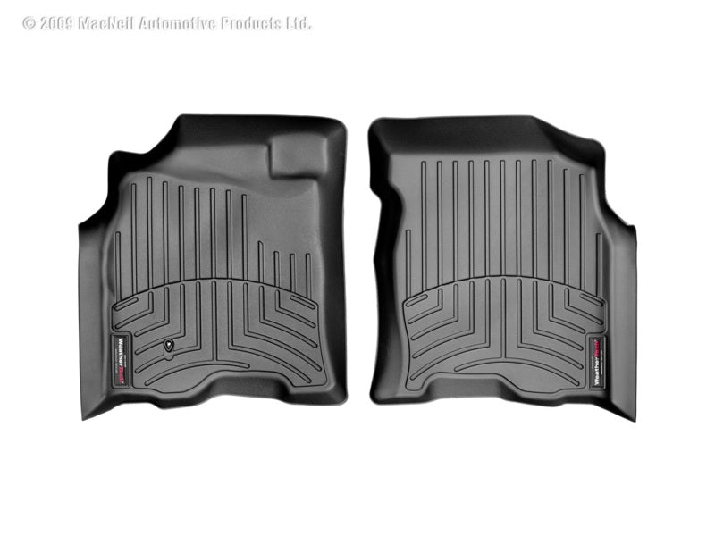 Load image into Gallery viewer, WeatherTech 04-06 Toyota Tundra Double Cab Front FloorLiner - Black

