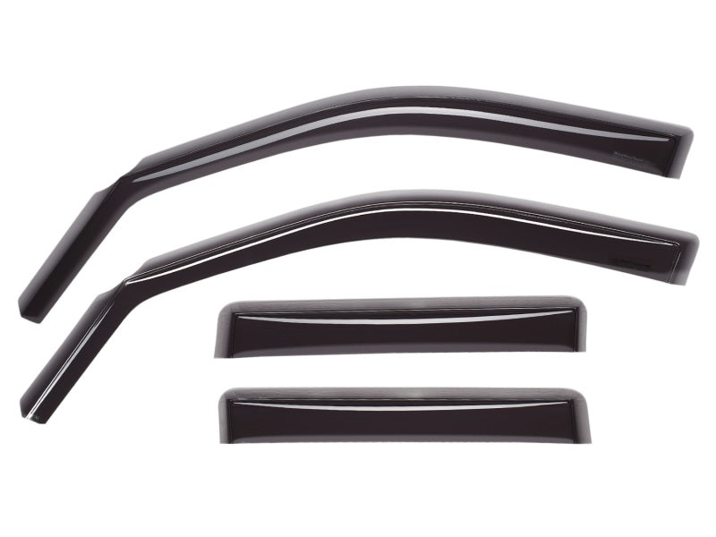 Load image into Gallery viewer, WeatherTech 14+ Lexus IS Sedan Front and Rear Side Window Deflectors - Dark Smoke
