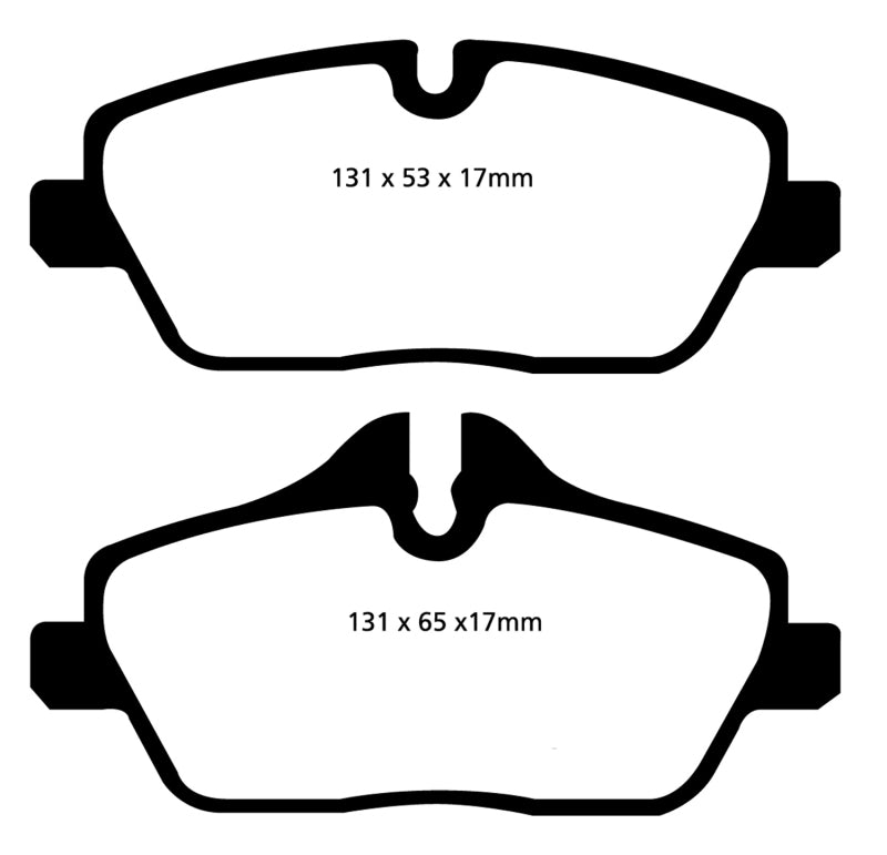 Load image into Gallery viewer, EBC 14+ Mini Hardtop 1.5 Turbo Cooper Yellowstuff Front Brake Pads
