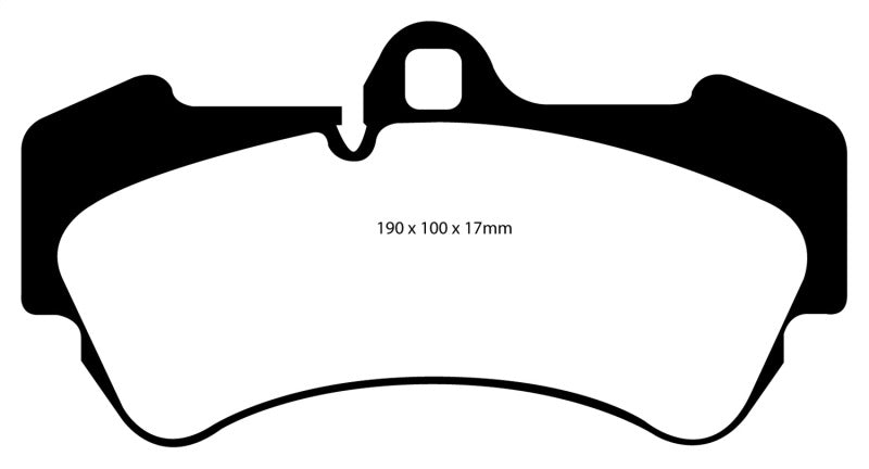 Load image into Gallery viewer, EBC 04-06 Porsche Cayenne 3.2L Bluestuff Front Brake Pads
